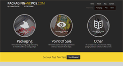 Desktop Screenshot of packagingandpos.com